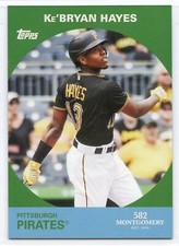 2022 Topps 582 Montgomery Club Set 5 - #8 - Ke'Bryan Hayes - Pittsburgh Pirates