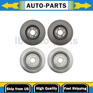 Front Rear Disc Brake Rotor 4PCS For Mercedes-Benz ML450 2010-2011