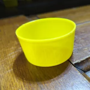 Hasbro Mouse Trap Replacement Game Piece - Part #22 Yellow Washtub - Picture 1 of 2