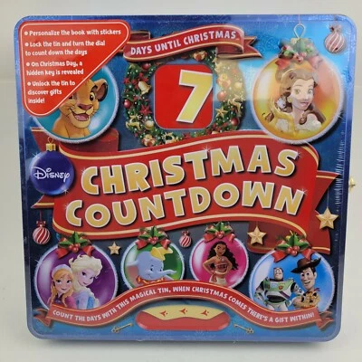 Disney Christmas Countdown Find Key Unlock Box Christmas Day Special Gift Sealed - Image 1 of 4