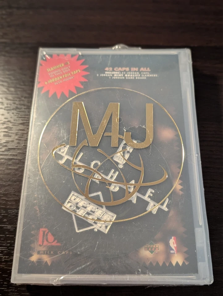 Michael Jordan Upper Deck NBA 42 Milk Caps 1995