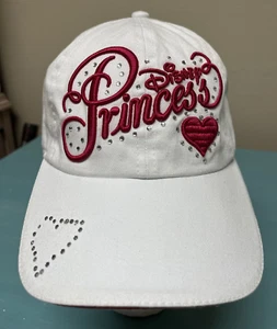 Disney Princess Hat White Adjustable Hat Cap - Picture 1 of 7