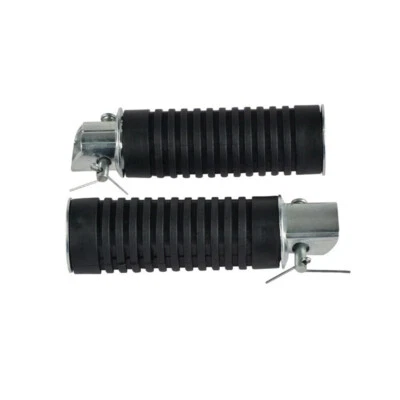 2x reposapiés de motocicleta y cubierta de goma para Honda CB 500/450/550F/750/750F Foto 1 de 4