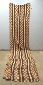 African Natural Woven Kuba Raffia Cloth Congo - Picture 1 of 3