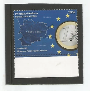 palmo. Andorra 25 años euros (2024) sin fijasellos - Imagen 1 de 1