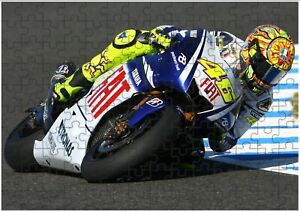 Valentino Rossi 2 A4 JIGSAW Puzzle Birthday Christmas Gift (Can Be Personalised)