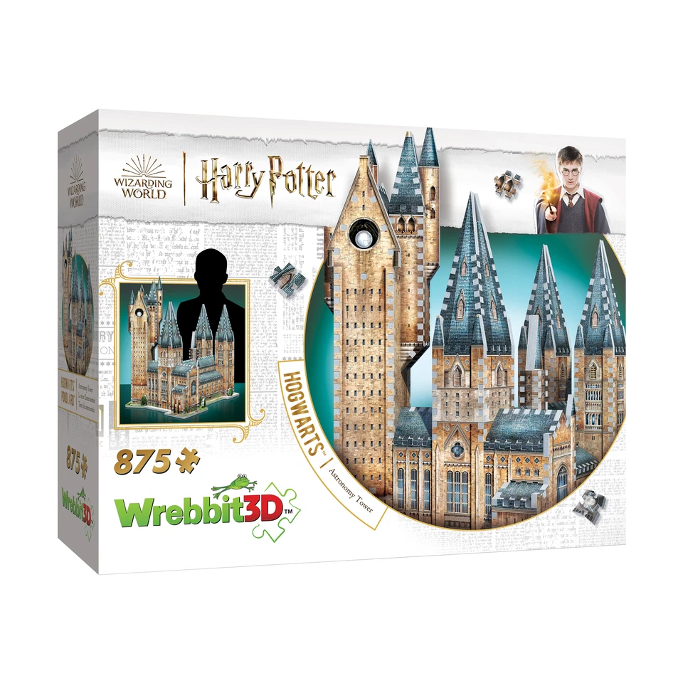 Harry Potter Hogwarts Astronomy Tower 3d Wrebbit Puzzle