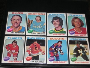 1975/76 '75/76 TOPPS hockey card #1-330  *pick from list*
