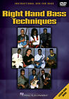 Right Hand Bass Guitar Techniques Learn to Play Lesson Video Hal Leonard DVD