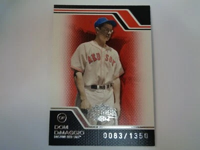 2008 Topps Triple Threads Dom DiMaggio Card #91 Serial #83/1350 - Image 1 of 2