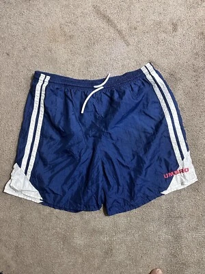 Pantalones Cortos De Colección Unbro Nylon Cordón Talla XL 90s 80s Y2K Banda de Rap Nike Foto 1 de 3