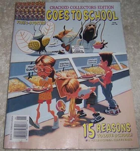 Cracked Collectors Edition # 105 Goes to School January 1996 Magazine - Imagen 1 de 2
