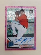 Luis Ortiz 2019 Panini Donruss Optic Rated Signatures #RRS-LO* Pink Velocity* RK