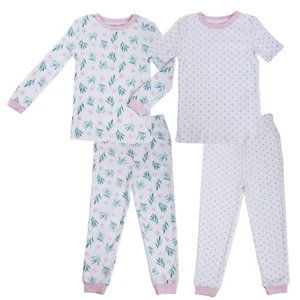 Asher and Olivia Girl Pajamas Set - Infant Pj Pants Sleepwear for Kids, 5T, Pink - Picture 1 of 7