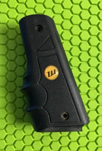 WGP AUTOCOCKER OEM MARKER 45* GRIPS W/ LOGO - BLACK - WORR GAMES - Picture 1 of 8
