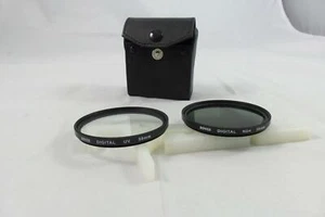 Bower Digital 58mm Filter Set 2 Piece with Case (UV / ND4) Grade A - Picture 1 of 1