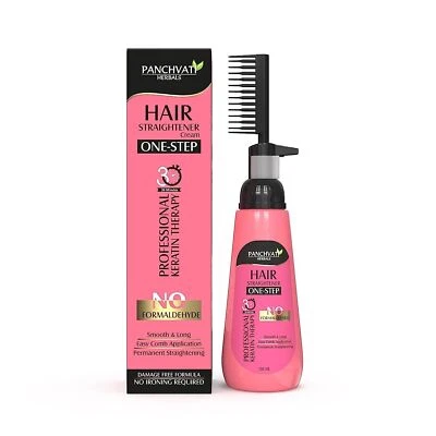 Keratin Permanent Straight System Hair Straightening Cream Silk Smooth 150ml - Image 1 of 4