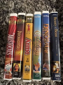 8 Disney VHS Movies - Vintage - Picture 1 of 7