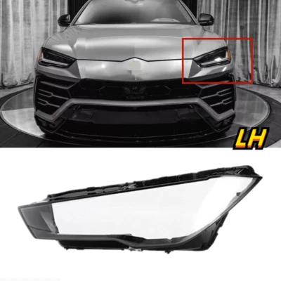 Left Driver For Lamborghini Urus 18-2024 Headlight Clear Lens Housing&Seal Glue - Image 1 of 4
