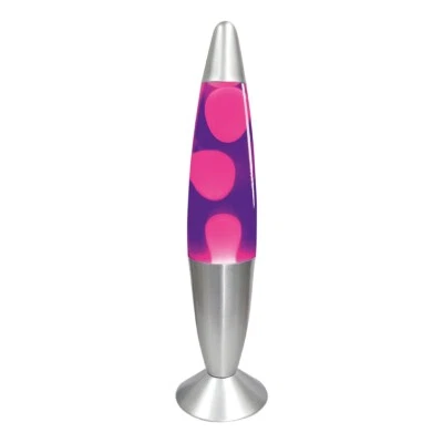 NEW Pink Lava Lamp by Glow 41cm Classic Design Novelty Night Light Gift Idea 🌋 - Image 1 of 4