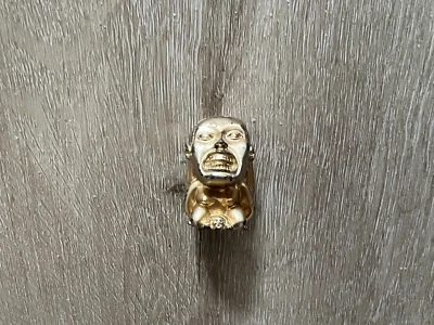 1:6 Scale SIDESHOW INDIANA JONES - FERTILITY IDOL - Metal Gold - Image 1 of 4