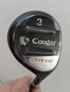 COUGAR GRAY CAT 3 WOOD GRAPHITE SHAFT RIGHT HANDED 42.5in - Picture 1 of 9