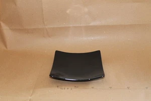 PORCELLANA - PIATTO QUADRATO NERO 16x16 - 16x16cm - Picture 1 of 1