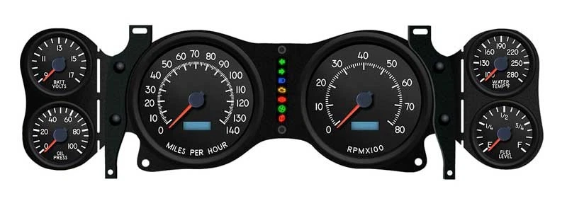 Chevrolet Camaro 1970-78; nuevo sistema de calibre de ajuste directo serie Aviator vintage; Foto 1 de 1