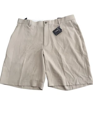 Pantalones Cortos de Golf Alan River para Hombre 38W Caqui Rendimiento Absorbe Manchas Nuevos con Etiquetas Foto 1 de 4