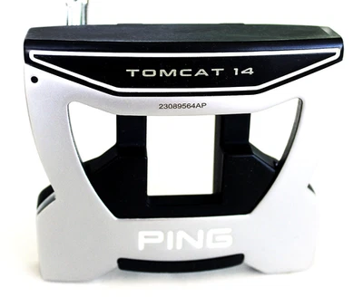 PING 2023 Tomcat 14 Mallet Putter 34" Black Dot w/HC LH Excellent Fast Shipping - Image 1 of 4