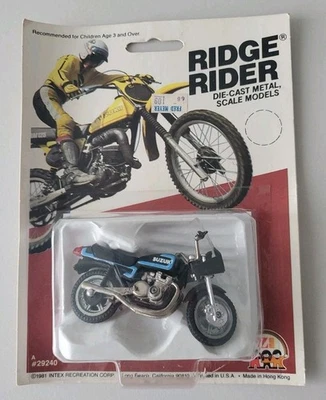 MOTO ZEE SUZUKI GS1100 GS 1100 RIDGE RIDER DIECAST METAL ESCALA MODELO 1981 Foto 1 de 4