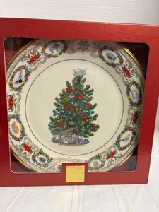 Lenox 1999 CHRISTMAS TREES AROUND THE WORLD PLATE Mexico: MINT w/Plate Stand - Picture 1 of 11