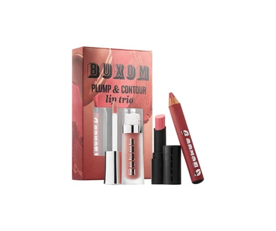 Buxom Plump & Contour Lip Trio (Hush Hush, Naturally Daring, Hot Toddy) BNIB - Image 1 of 3