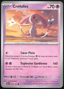 Carte Pokémon Créfollet 079/191   Étincelles Déferlantes Français - Picture 1 of 2