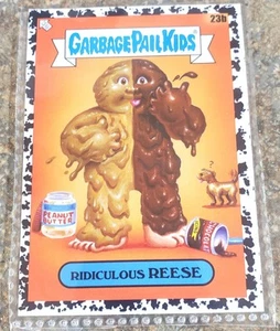 Cubo de basura 2021 para niños Food Fight Ridiculous Reese 23b borde de salpicaduras negras - Imagen 1 de 9