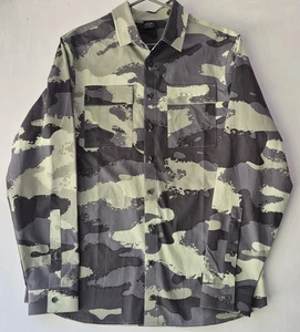 Oakley Icon Camo Cargo Long Sleeve Button Shirt Size Medium  - Picture 1 of 9