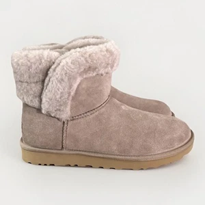 Botas para mujer UGG Saniya Shearling Mini Caribou 1153512 talla 8 (auténticas) nuevas - Imagen 1 de 15