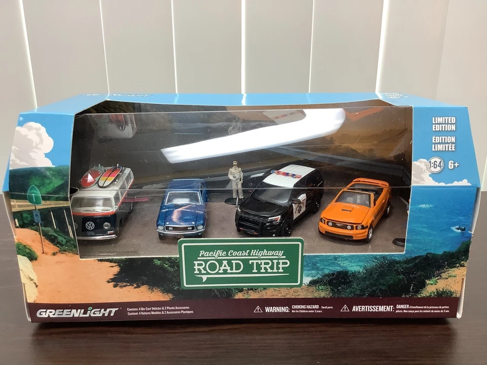 Pacific Coast Highway Trip Greenlight Diorama 1:64 lote de 4 coches++ LEER Foto 1 de 4