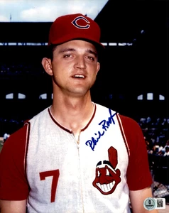 Phil Roof Signed Cleveland Indians 8x10 Photo Beckett COA - Picture 1 of 1
