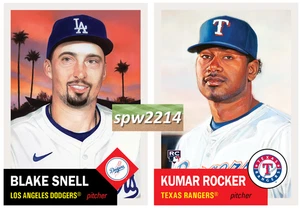 Topps Living Set Blake Snell #874, Kumar Rocker #875 - prevendita - Foto 1 di 1