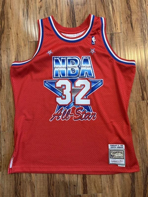 Camiseta deportiva Magic Johnson Mitchell & Ness Los Angeles Lakers 1991 All Star 48 XL Foto 1 de 4