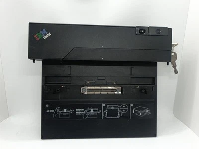 IBM Thinkpad Dockingstation 62P4551 Typ 2878 mit Schlüssel - Bild 1 von 4