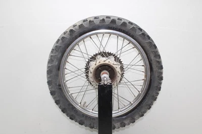 04-13 HONDA CRF100F REAR BACK WHEEL RIM - Image 1 of 4