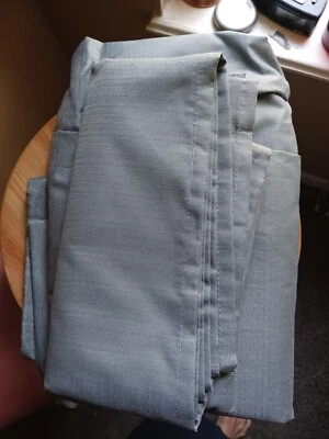 TARGET DRAPES NWOT'S Charcoal Light Blocking Curtain Panels 42" x 63" 2 PANELS - Image 1 of 4