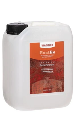 5 Liter Wagner Rostfix Rostentferner Rostumwandler Konzentrat für 120 L  - Bild 1 von 3