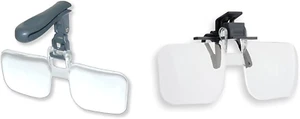 VM-14 Visormag Magnifying Lens for Hats (2.25X) & Clip and Flip 2X Power Magnify - Picture 1 of 12