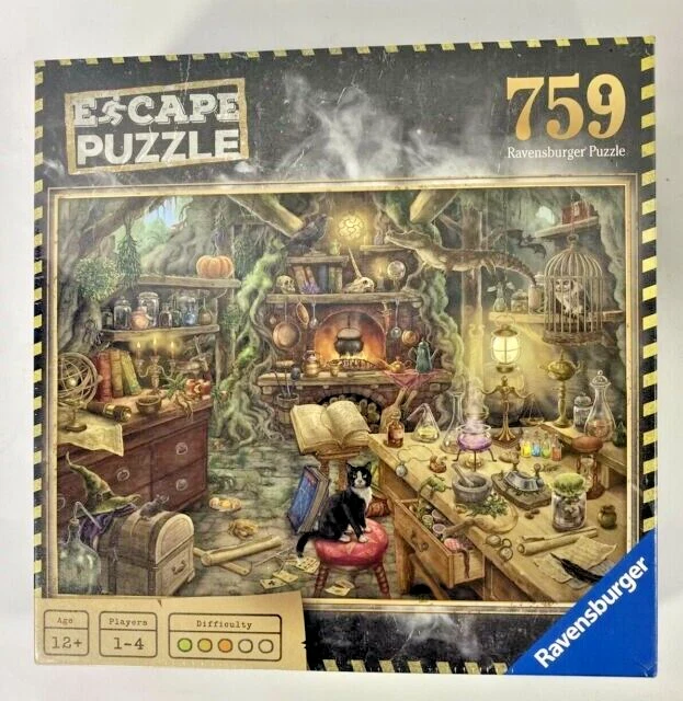 NEW Ravensburger Witch's Kitchen Halloween Escape Puzzle 759pc Jigsaw Sealed - Image 1 of 1
