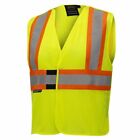 Pioneer Safety Vest,Hi-Vis,Yellow,FR,4/5XL V2510860U-4/5XL Pioneer