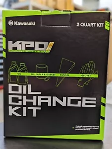 NEW! Kawasaki KPO HP SXS/UTV Oil Change Kit (09-Current MULE 4000/4010/Trans) - Bild 1 von 2
