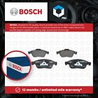 Brake Pads Set fits RENAULT SCENIC Mk3 Front 1.2 1.6 1.5D 09 to 16 Genuine Bosch